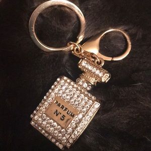 Crystallized keychain